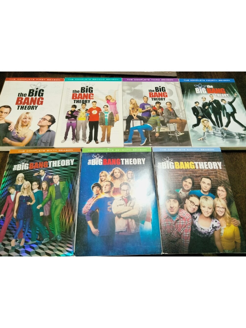 Big Bang Theory season 1-4 and 6-8 Excellent Condition Collector Set
